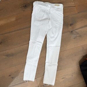 WHITE AG Jeans Farrah Skinny Crop SZ 25R